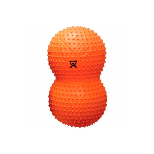 Fabrication Enterprises CanDo Inflatable Exercise Sensi-Saddle Roll, Orange, 20" Dia. x 39"L 30-1736 - main